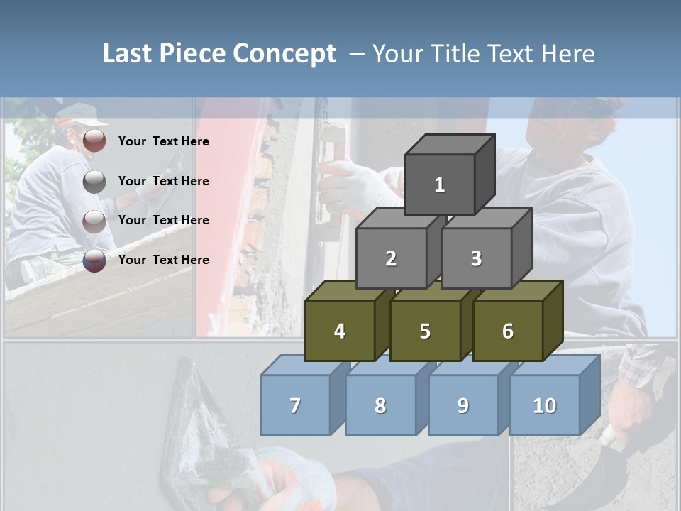 Trowel Tool Fix PowerPoint Template