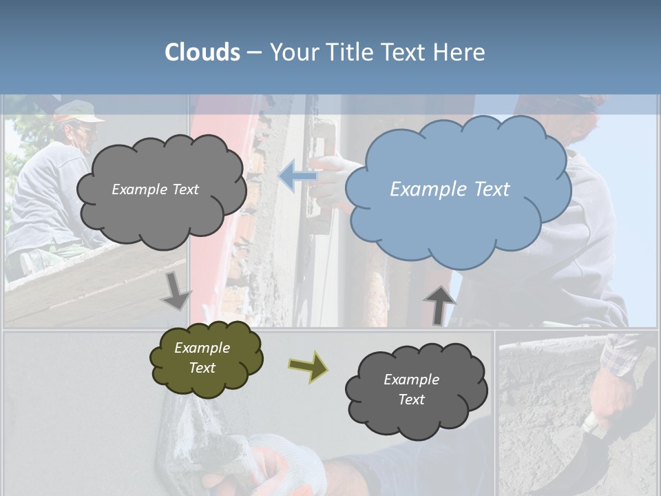 Trowel Tool Fix PowerPoint Template