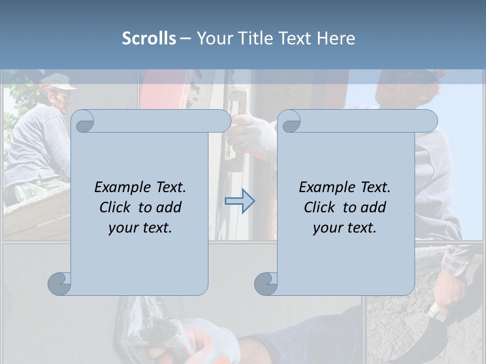 Trowel Tool Fix PowerPoint Template