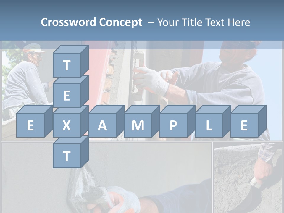 Trowel Tool Fix PowerPoint Template