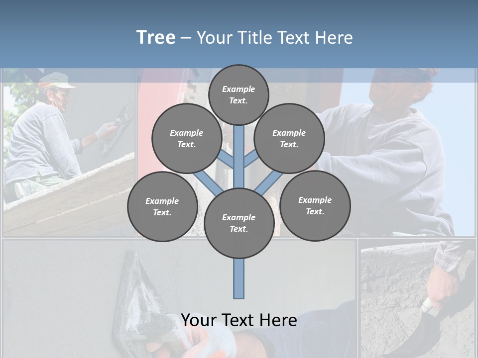 Trowel Tool Fix PowerPoint Template