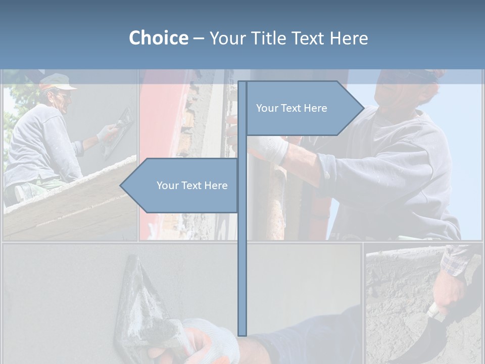 Trowel Tool Fix PowerPoint Template