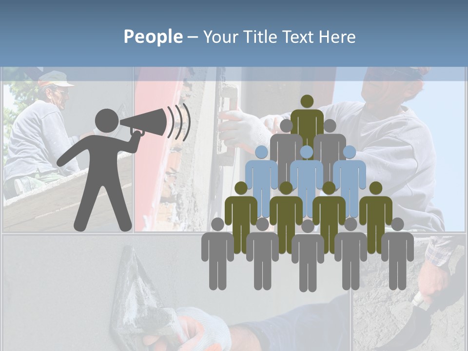 Trowel Tool Fix PowerPoint Template