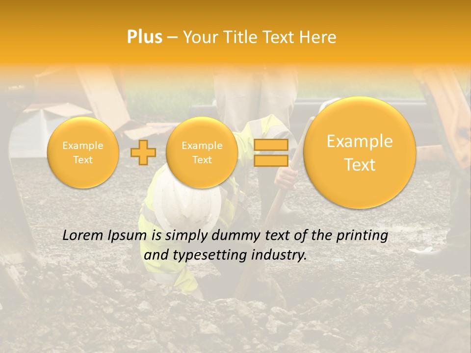 Equipment Outdoor Hard PowerPoint Template