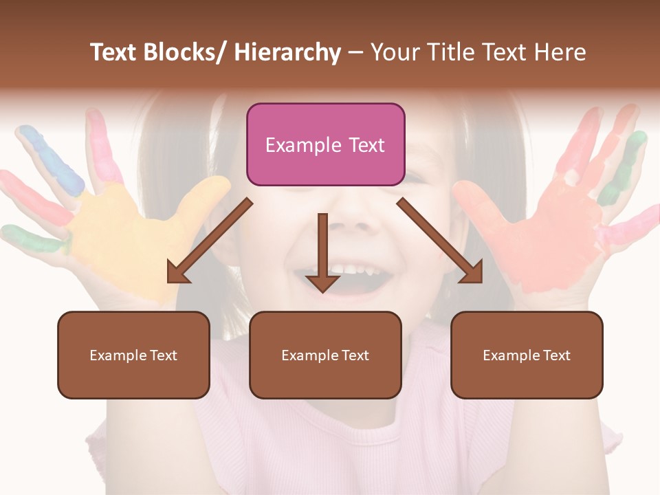 Watercolor Cutout Girl PowerPoint Template