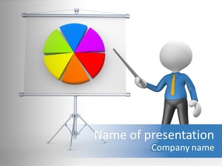 Human Red Slice PowerPoint Template