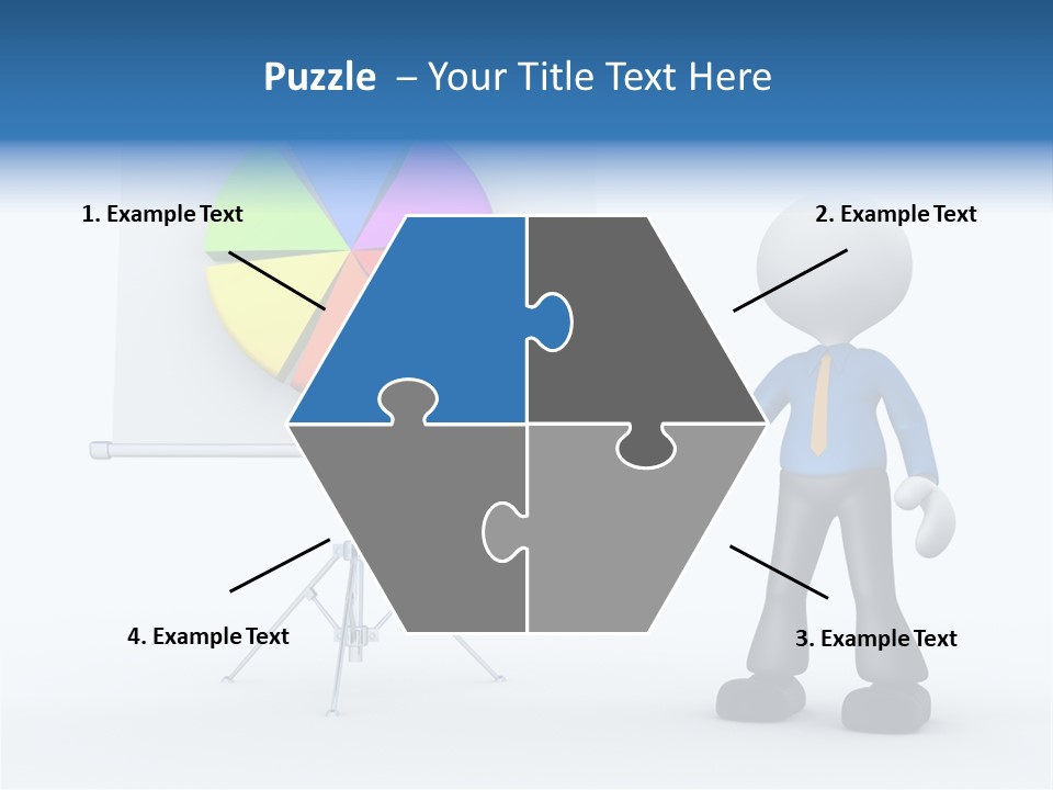 Human Red Slice PowerPoint Template