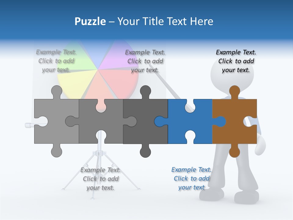 Human Red Slice PowerPoint Template