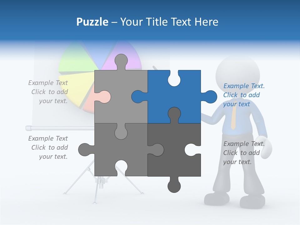 Human Red Slice PowerPoint Template