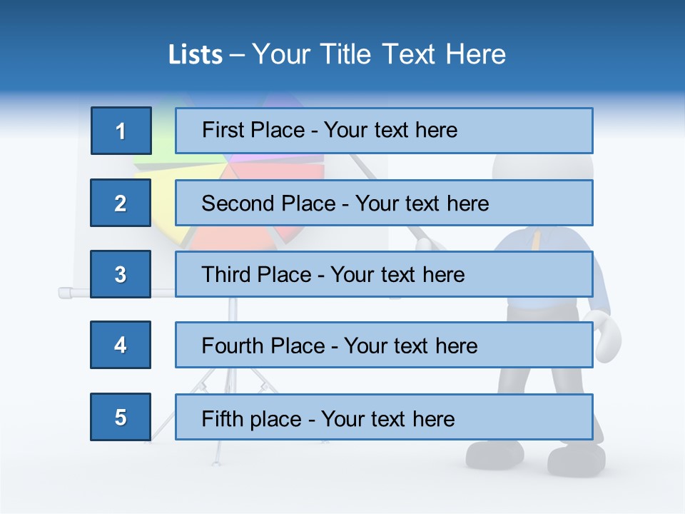 Human Red Slice PowerPoint Template