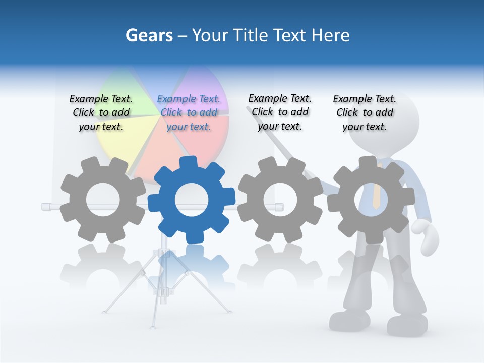 Human Red Slice PowerPoint Template