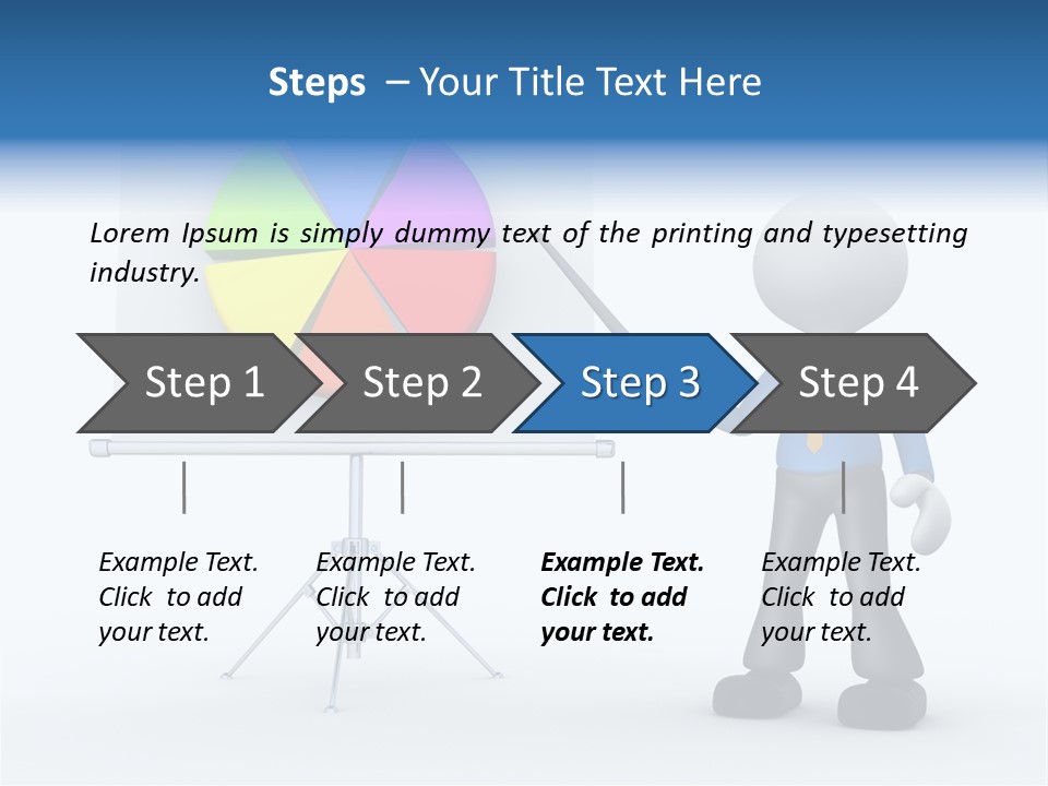 Human Red Slice PowerPoint Template