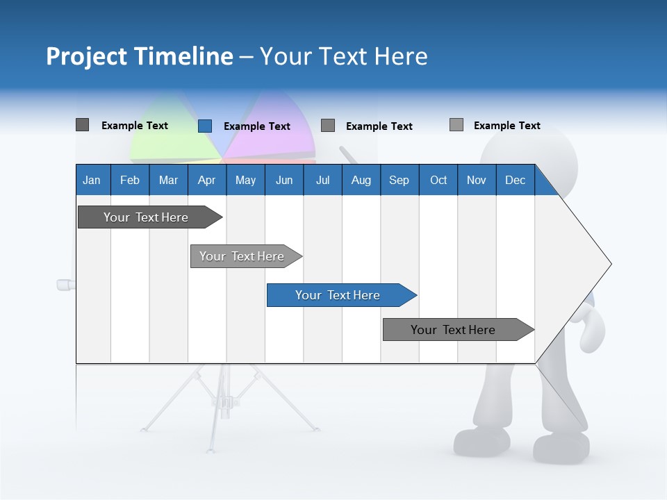 Human Red Slice PowerPoint Template