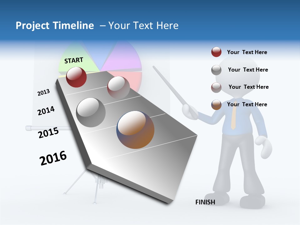 Human Red Slice PowerPoint Template