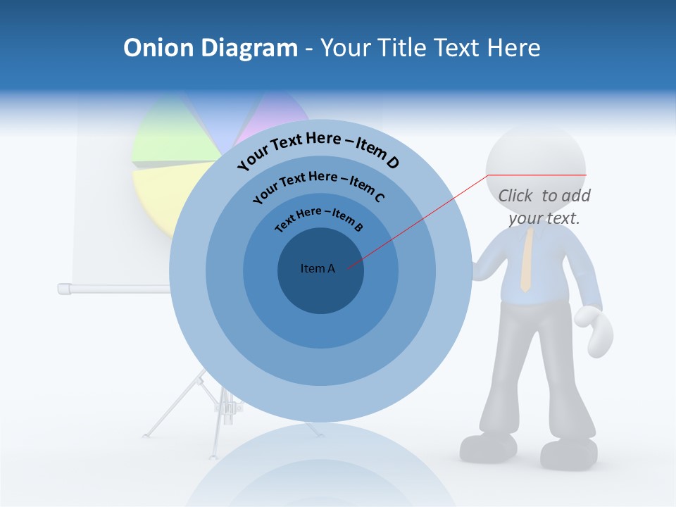 Human Red Slice PowerPoint Template