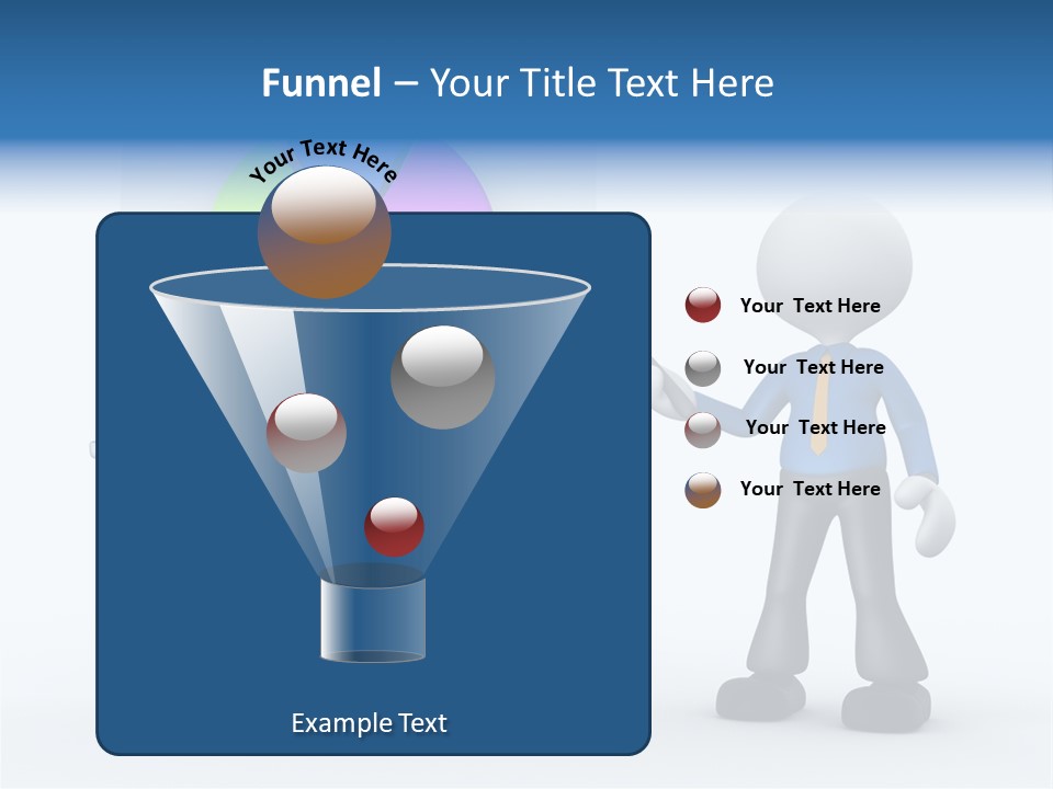 Human Red Slice PowerPoint Template