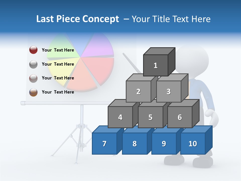 Human Red Slice PowerPoint Template