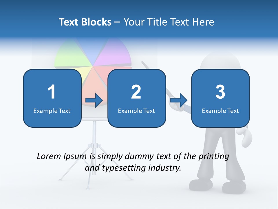 Human Red Slice PowerPoint Template