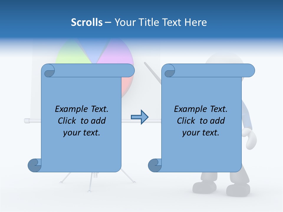 Human Red Slice PowerPoint Template