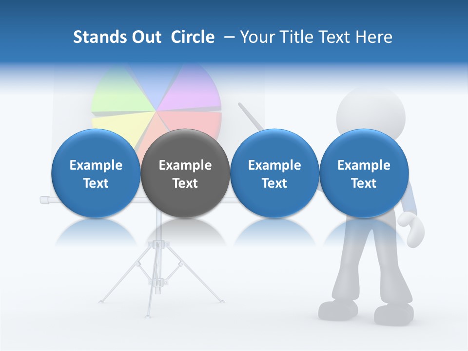 Human Red Slice PowerPoint Template