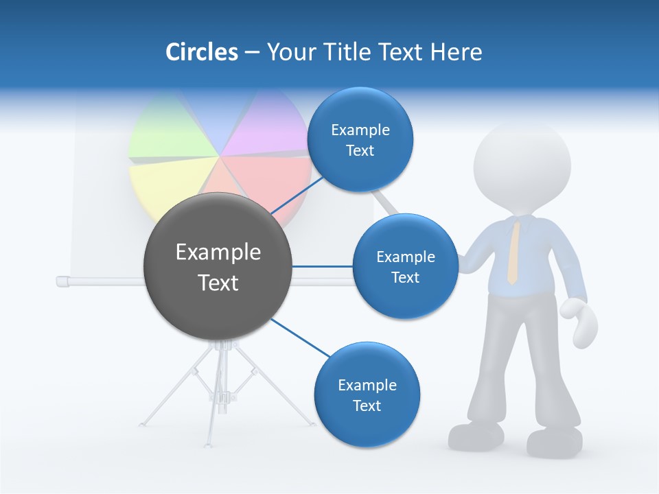 Human Red Slice PowerPoint Template