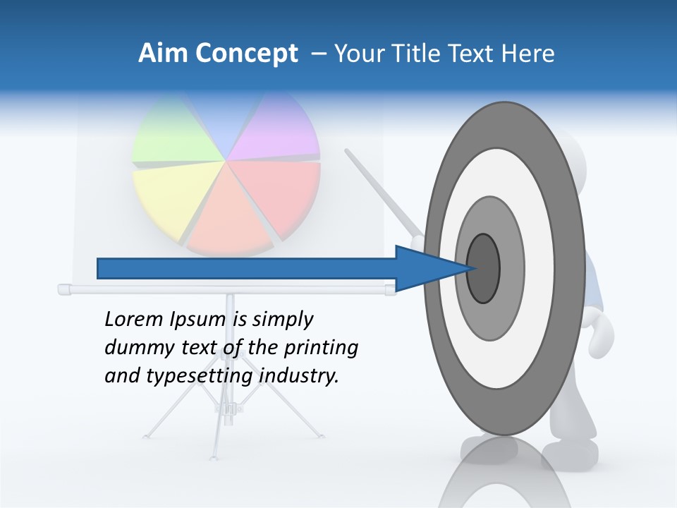 Human Red Slice PowerPoint Template