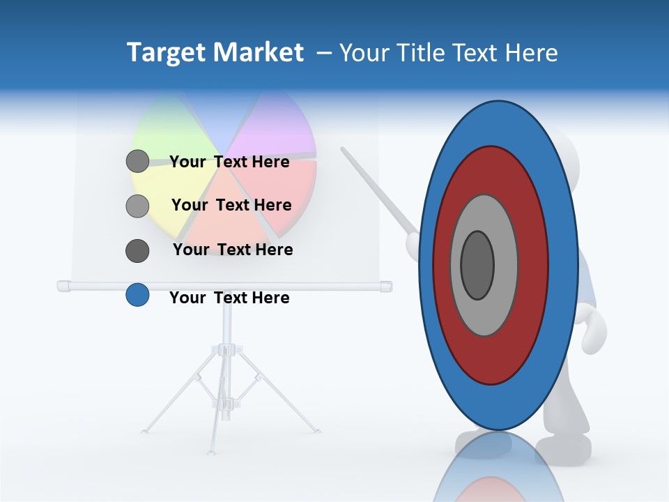 Human Red Slice PowerPoint Template