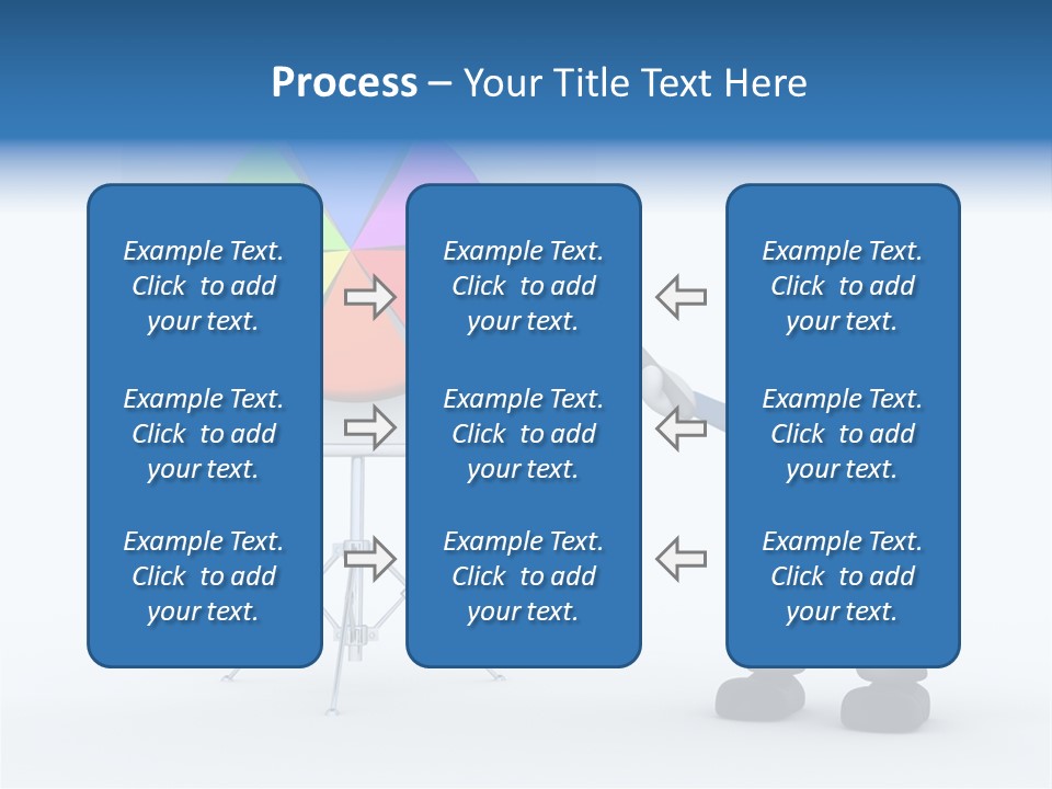 Human Red Slice PowerPoint Template
