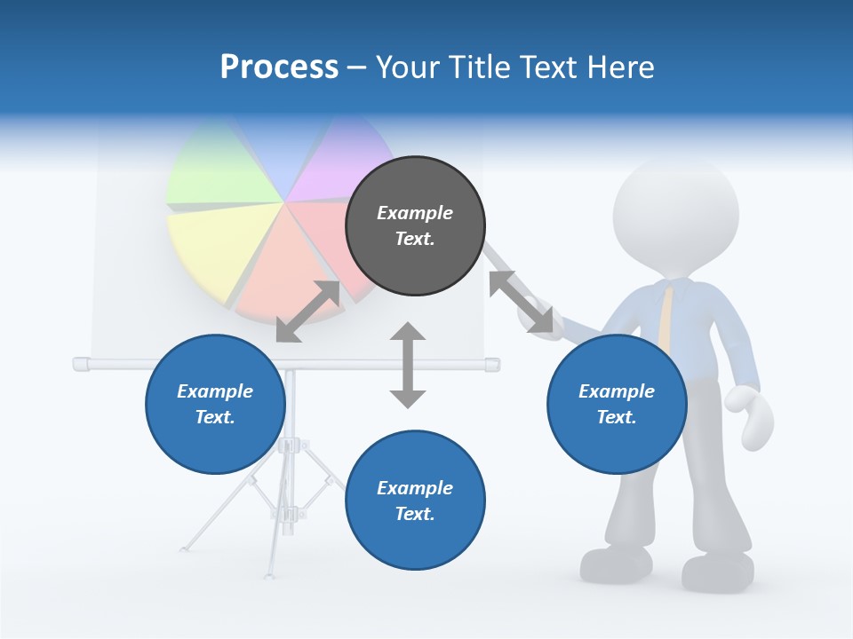 Human Red Slice PowerPoint Template