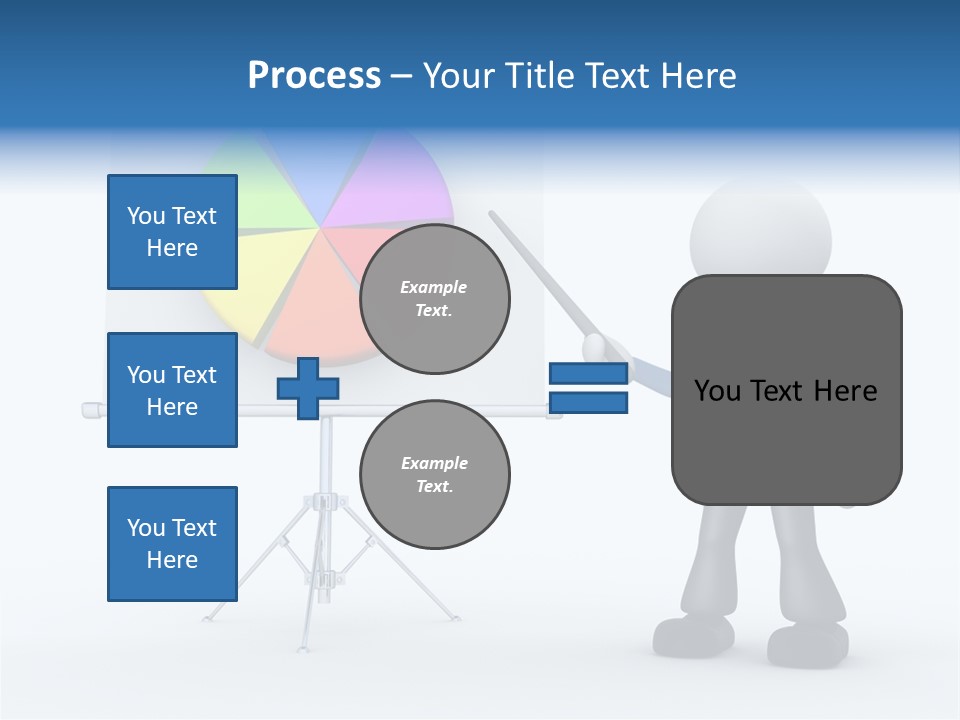 Human Red Slice PowerPoint Template