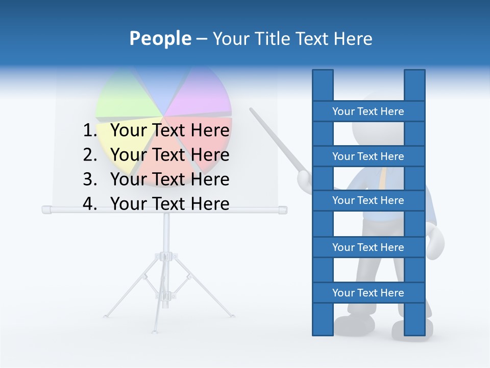 Human Red Slice PowerPoint Template