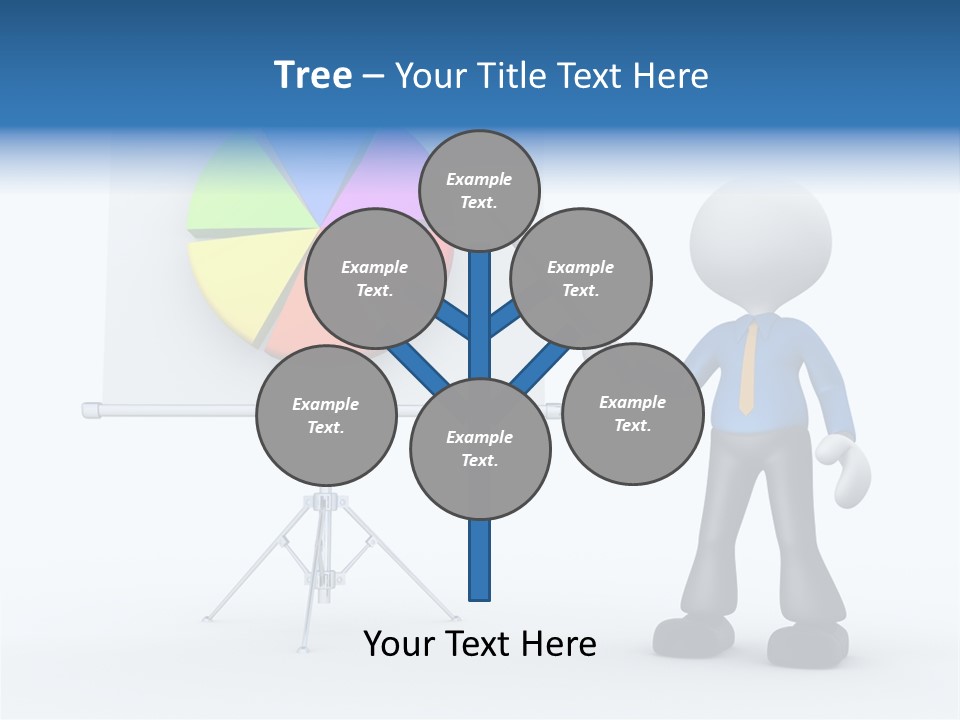 Human Red Slice PowerPoint Template