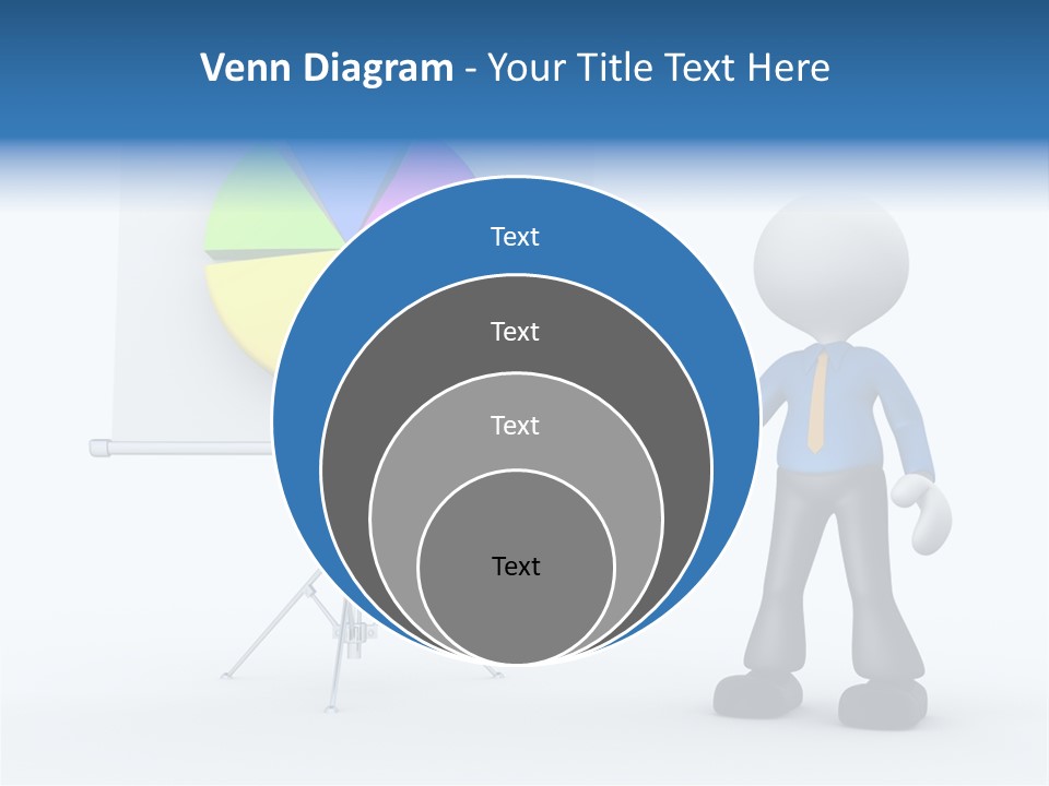 Human Red Slice PowerPoint Template