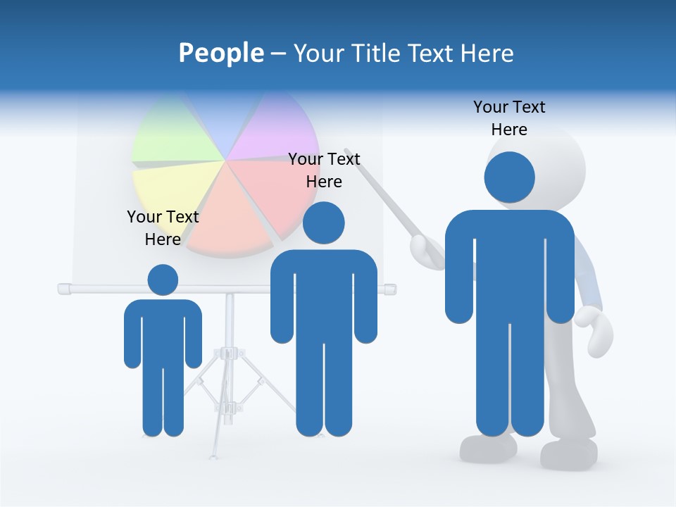 Human Red Slice PowerPoint Template