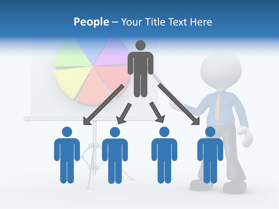Human Red Slice PowerPoint Template