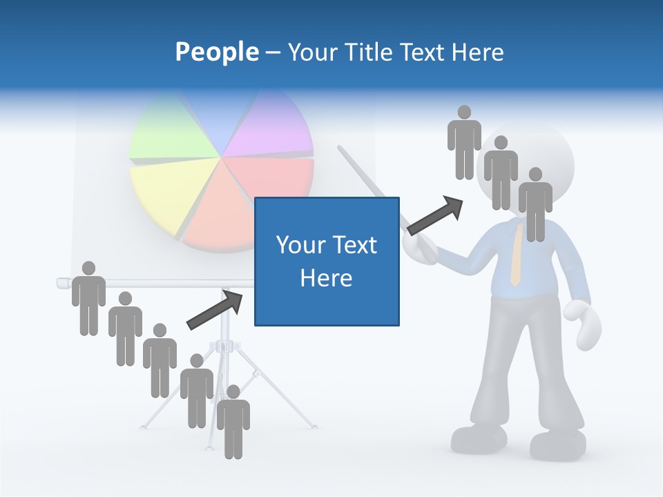 Human Red Slice PowerPoint Template