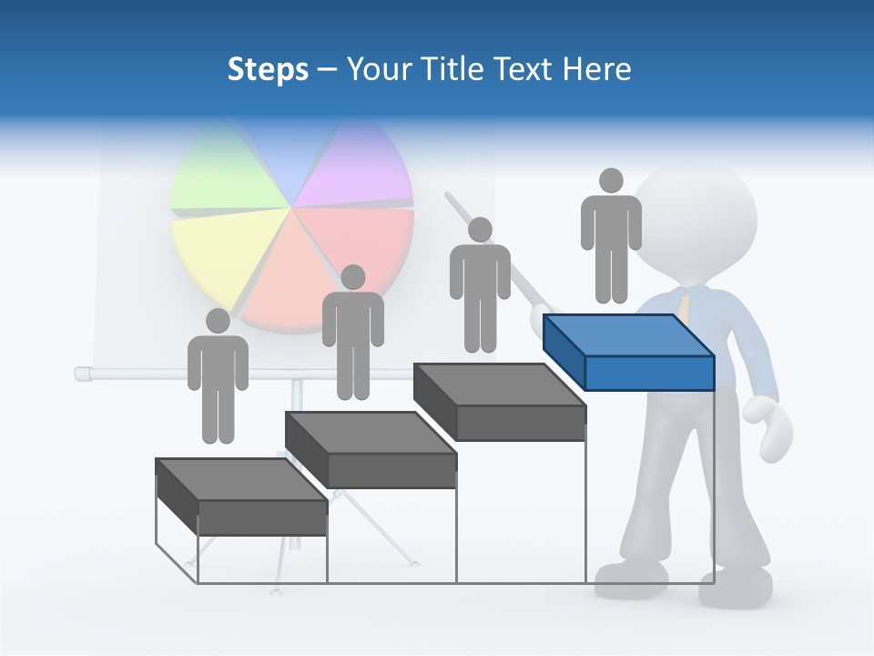 Human Red Slice PowerPoint Template
