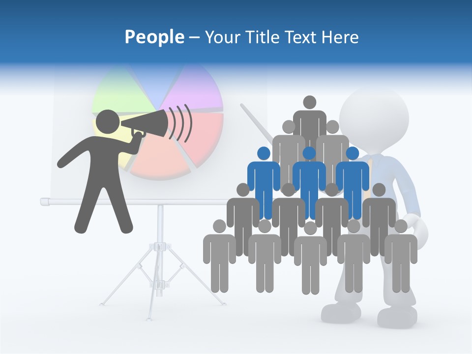 Human Red Slice PowerPoint Template