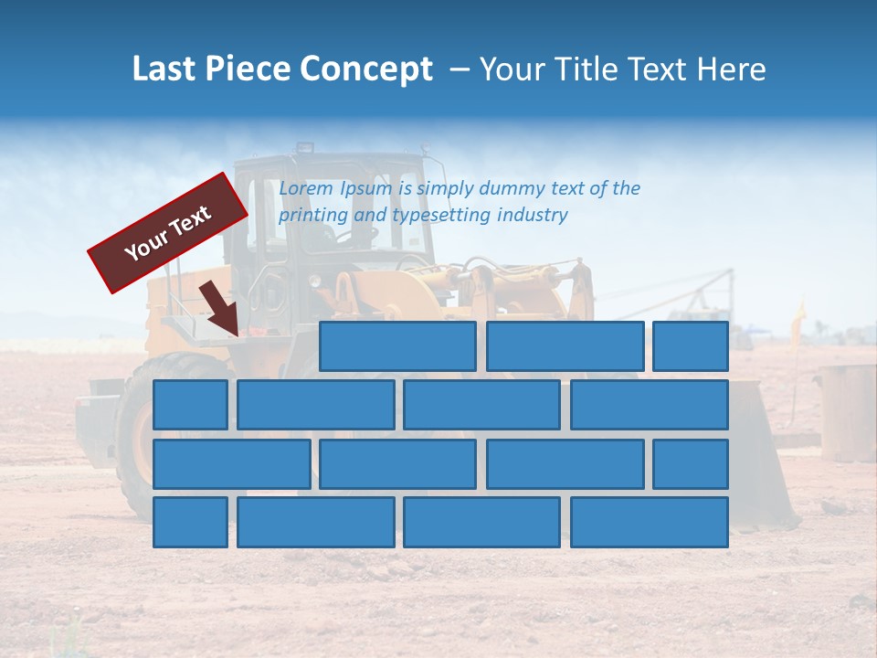Ruin Large Site PowerPoint Template