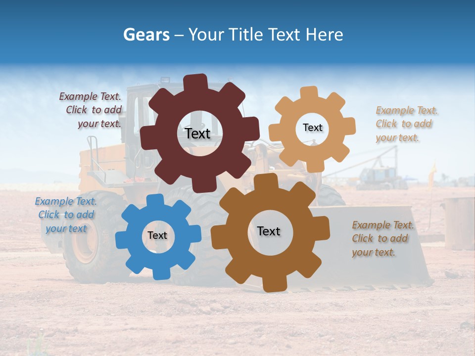 Ruin Large Site PowerPoint Template