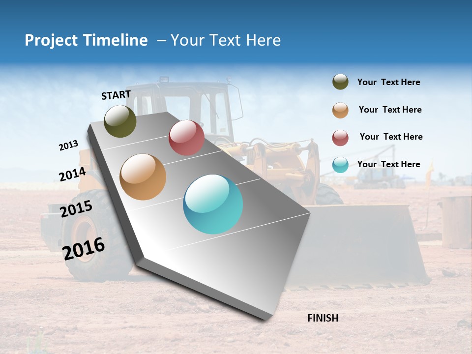 Ruin Large Site PowerPoint Template
