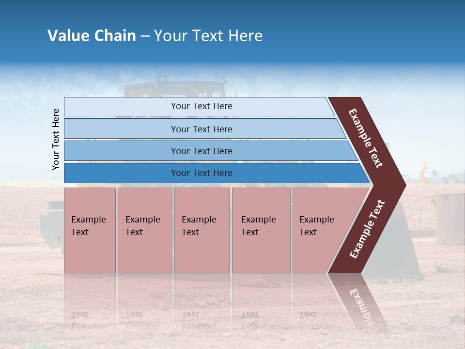 Ruin Large Site PowerPoint Template