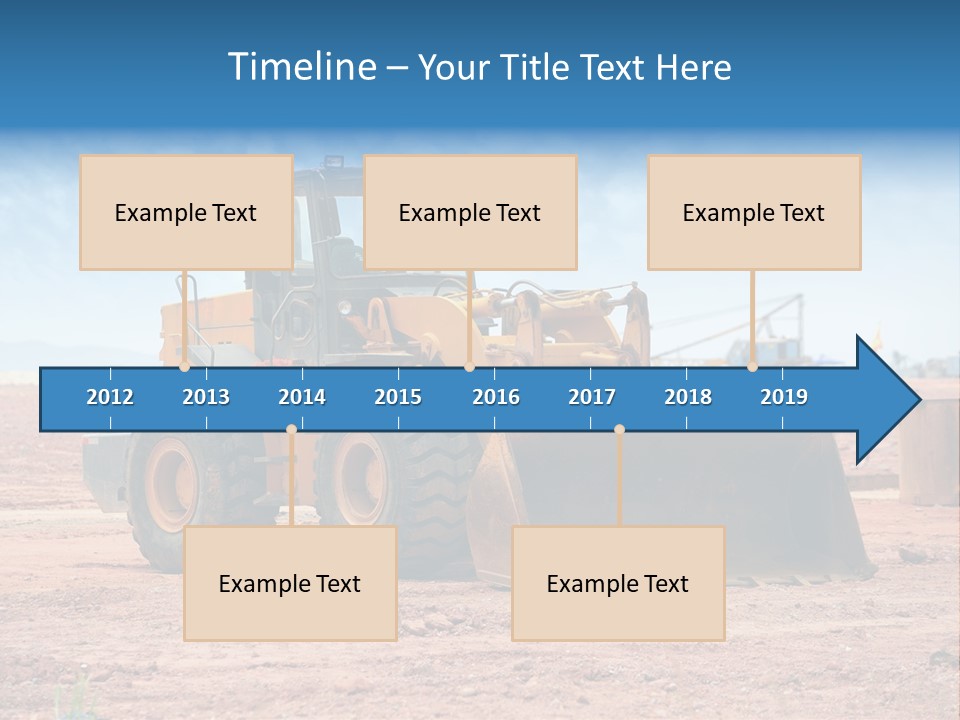 Ruin Large Site PowerPoint Template