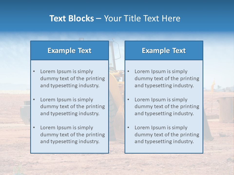 Ruin Large Site PowerPoint Template