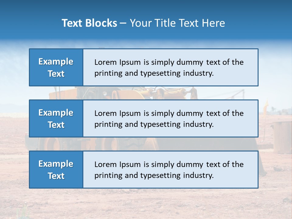 Ruin Large Site PowerPoint Template
