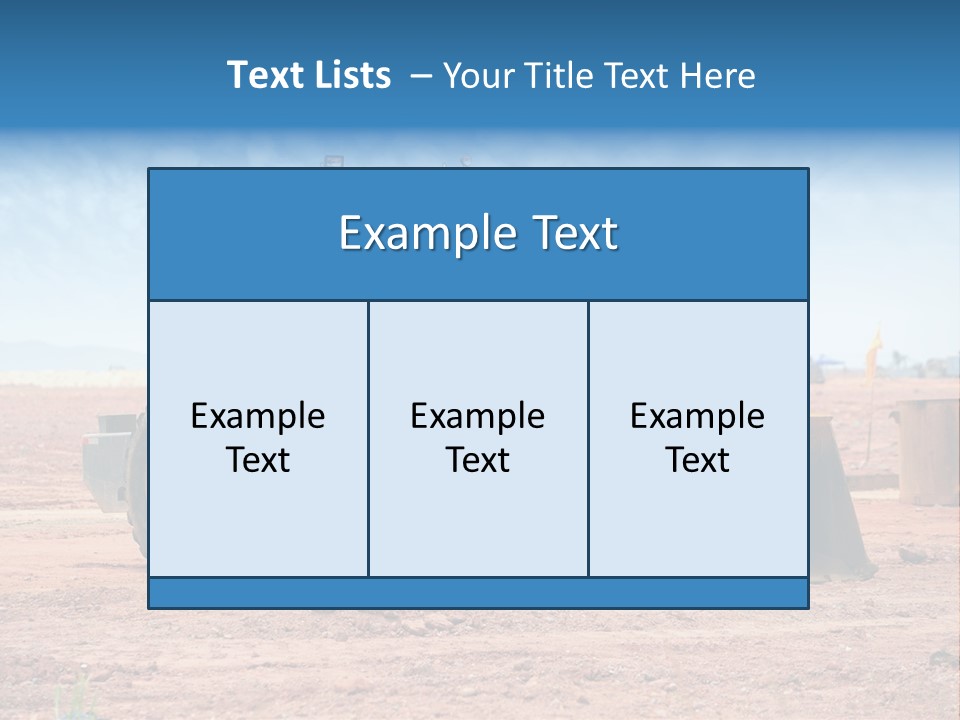 Ruin Large Site PowerPoint Template
