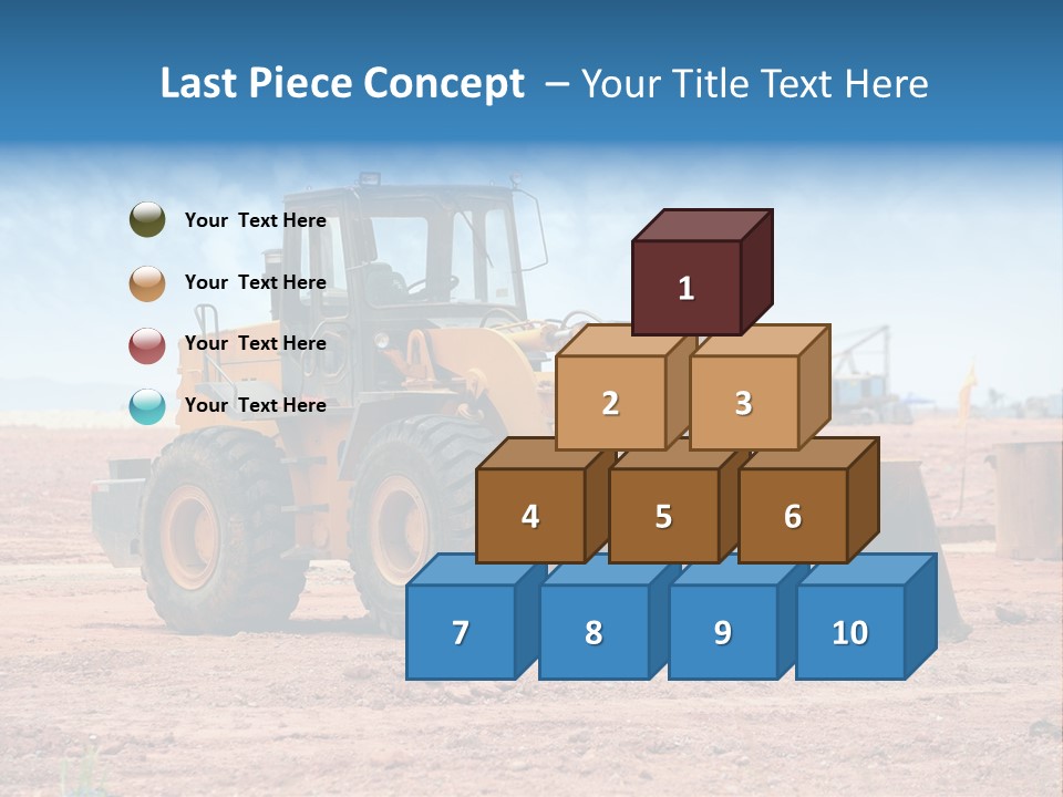Ruin Large Site PowerPoint Template