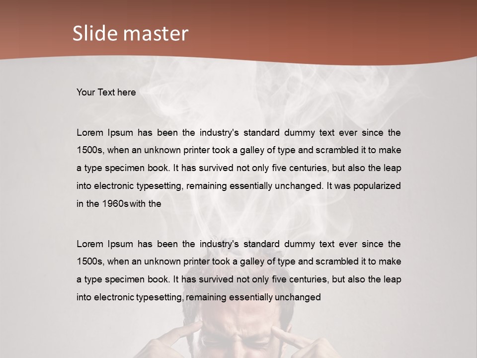 Health Headache Burn PowerPoint Template