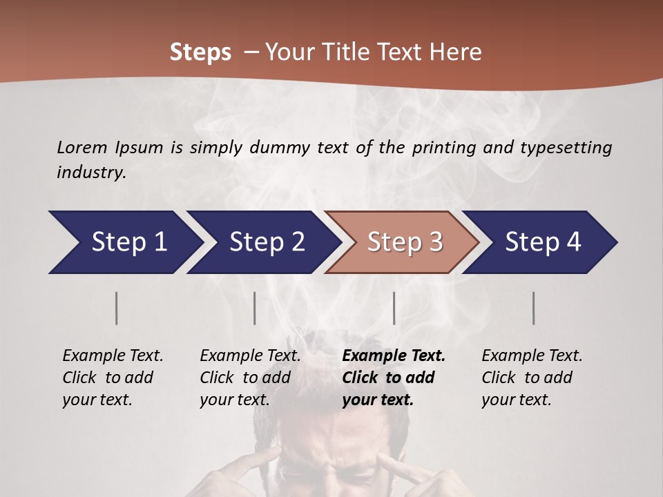 Health Headache Burn PowerPoint Template
