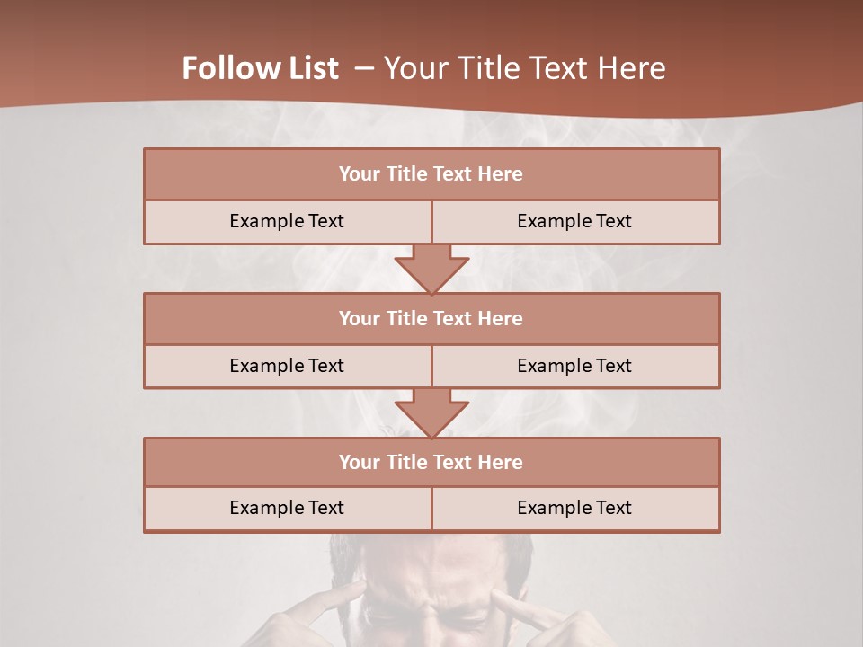Health Headache Burn PowerPoint Template
